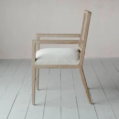 Graham & Green Abacus Linen Armchair