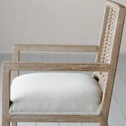 Graham & Green Abacus Linen Armchair