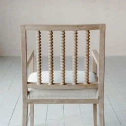 Graham & Green Abacus Linen Armchair