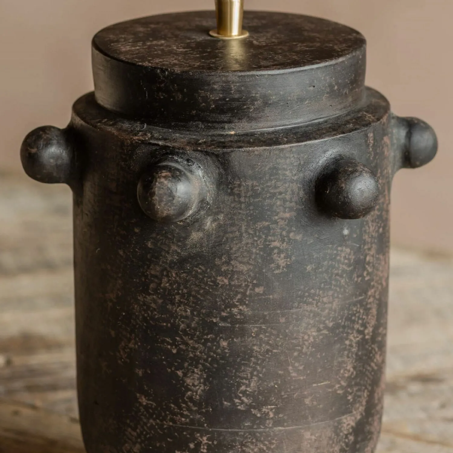 Graham & Green Abington Brown Terracotta Table Lamp