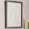Graham & Green Abstract Trapezoid Papier Mache Art