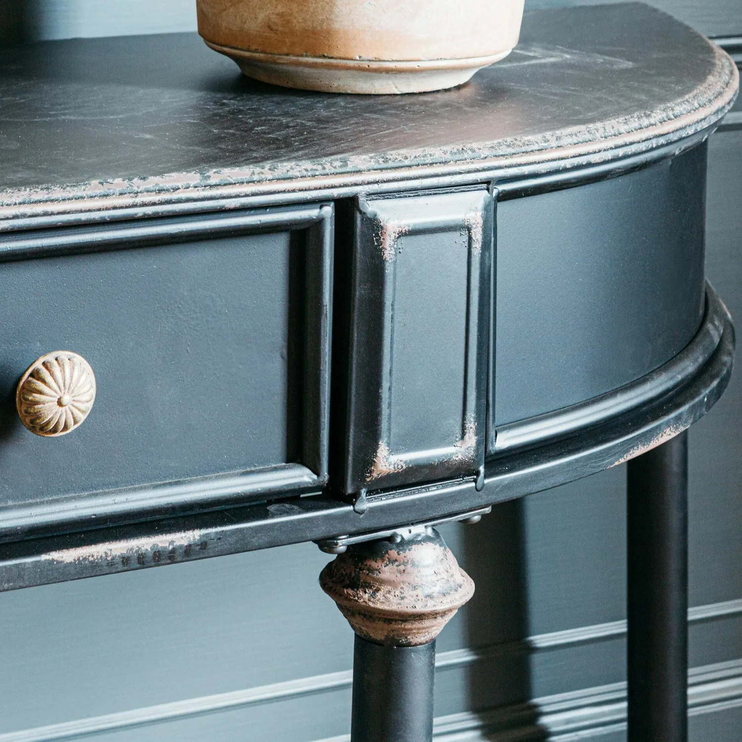 Graham & Green Ada Black Console Table