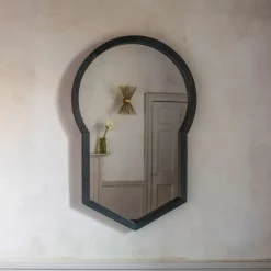 Graham & Green Adrianus Black Wall Mirror