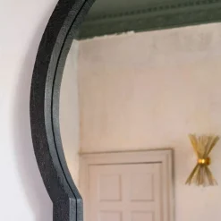 Graham & Green Adrianus Black Wall Mirror