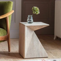 Graham & Green Alani Wooden Side Table