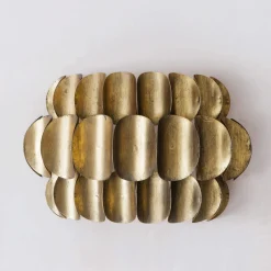 Graham & Green Alexis Gold Discs Wall Light