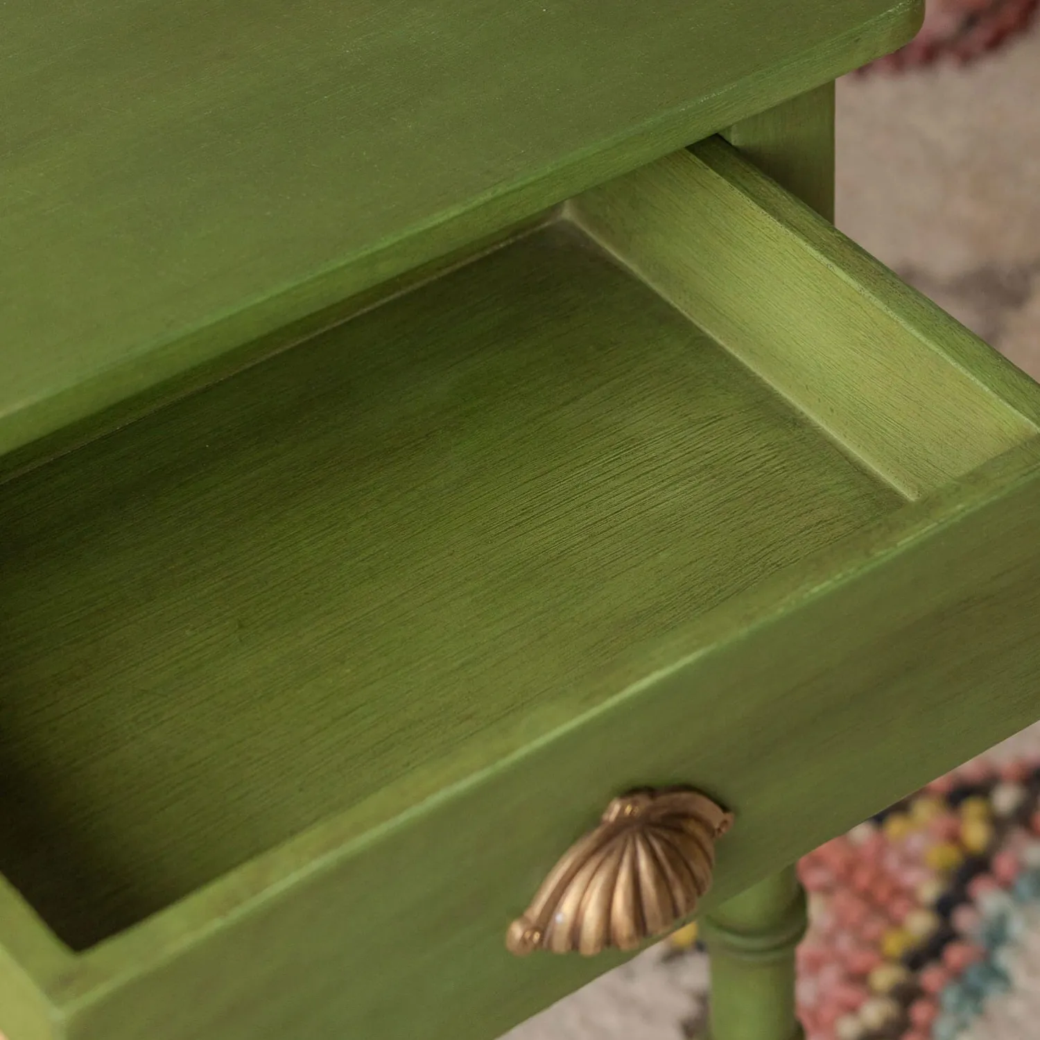 Graham & Green Alice Green Bedside Table