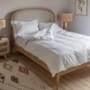 Graham & Green Alize King Size Natural Linen Bed