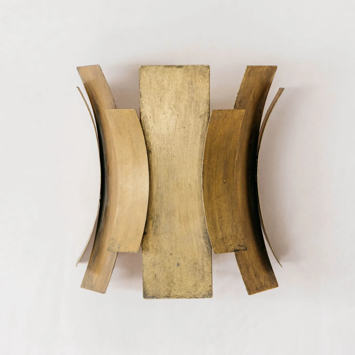 Graham & Green Alonso Gold Curve Wall Light