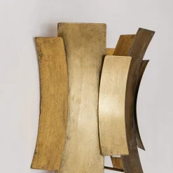 Graham & Green Alonso Gold Curve Wall Light