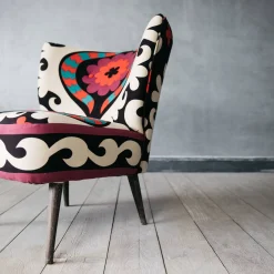 Graham & Green Alpana Suzani Patterned Cocktail Chair