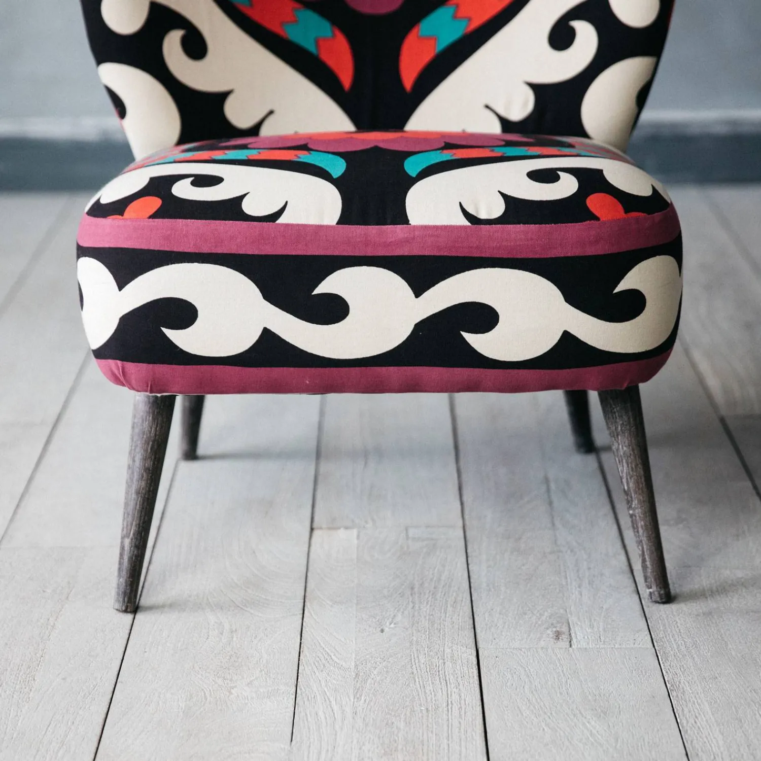 Graham & Green Alpana Suzani Patterned Cocktail Chair