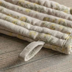 Graham & Green Amelia Block Printed Oven Mitt