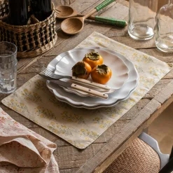 Graham & Green Amelia Block Printed Placemat