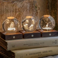 Graham & Green Animal Crystal Ball Lights