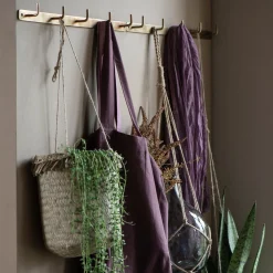 Graham & Green Antique Brass Coat Racks