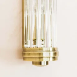 Graham & Green Antique Crystal Wall Light
