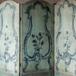 Graham & Green Antique Effect Three Panel Screen