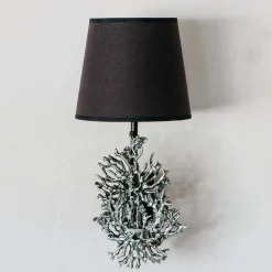 Graham & Green Antique Nickel Coral Wall Light