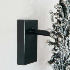 Graham & Green Antique Nickel Coral Wall Light