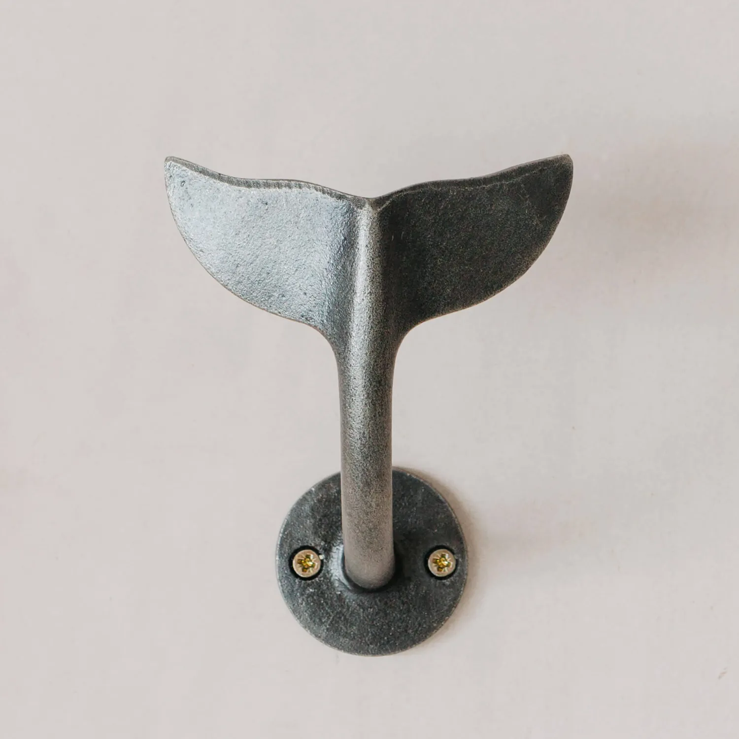 Graham & Green Antique Silver Whale Tail Hook