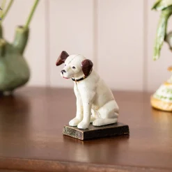 Graham & Green Antiqued Cast Iron Terrier Ornament