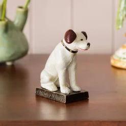 Graham & Green Antiqued Cast Iron Terrier Ornament