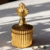 Graham & Green Antiqued Gold Ex-Voto Heart Trinket Box