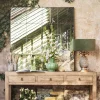 Graham & Green Antiqued Squares Wall Mirror