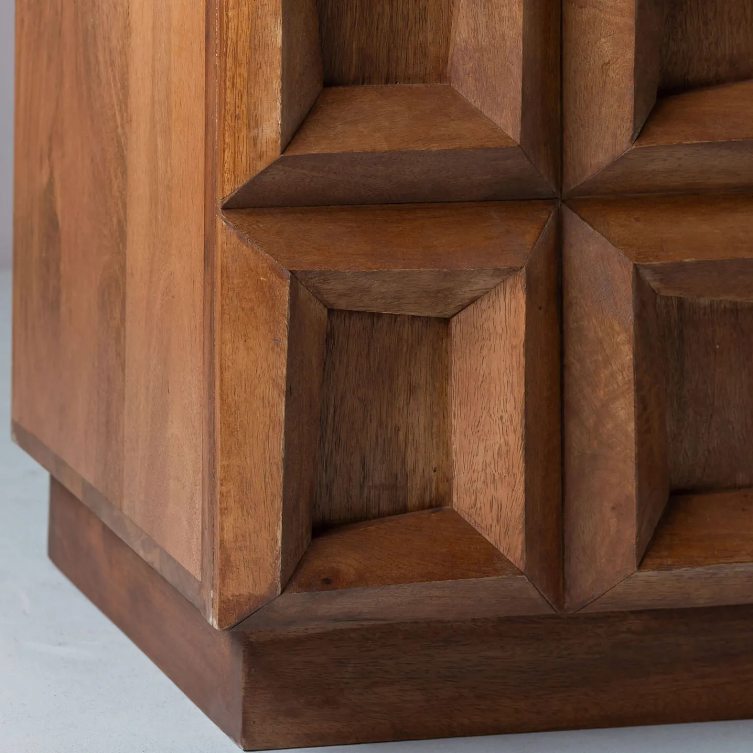 Graham & Green Apsley Tile Four Door Tall Cabinet