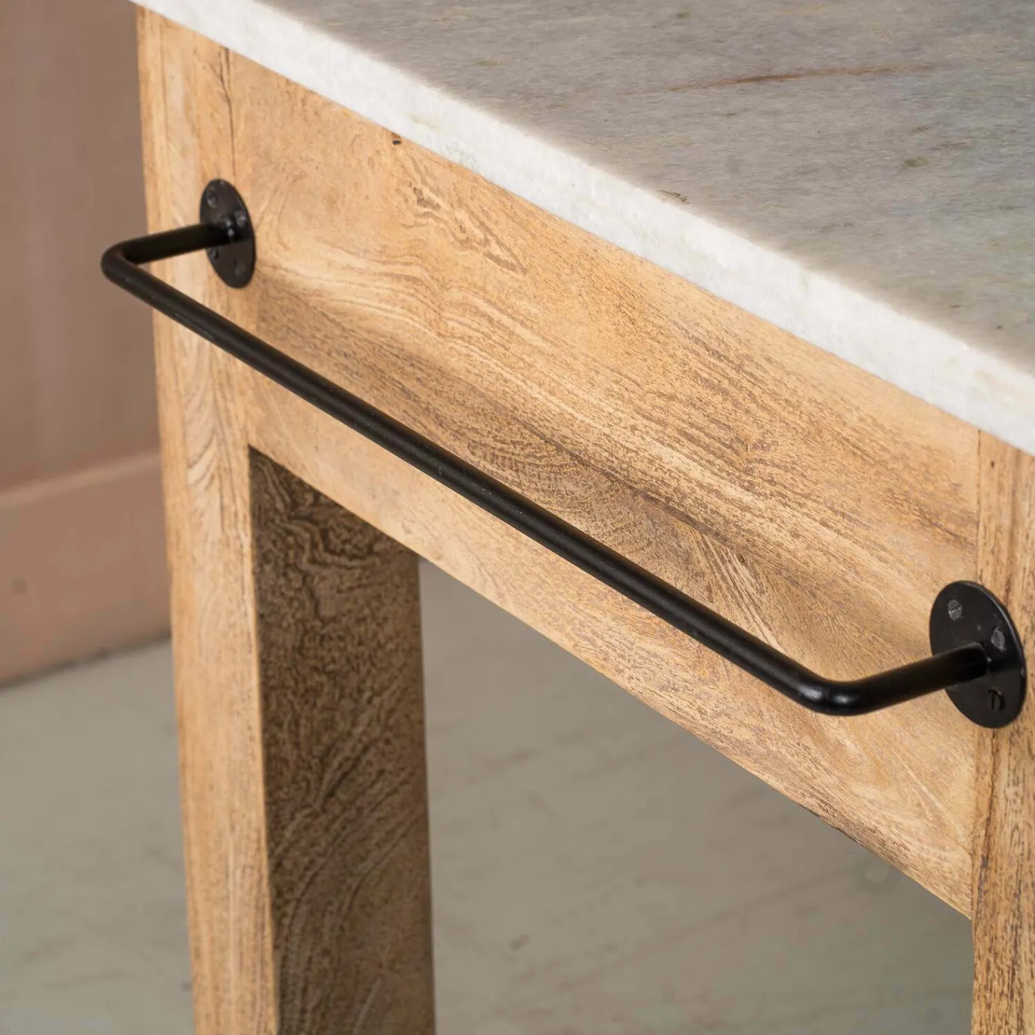 Graham & Green Aria Marble Kitchen Island