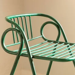 Graham & Green Arlo Green Kitchen Stool