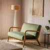 Graham & Green Ashton Two Seater Moss Green Sofa