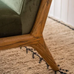 Graham & Green Ashton Two Seater Moss Green Sofa