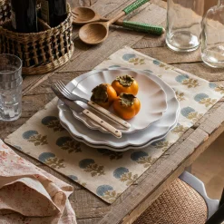 Graham & Green Asta Block Printed Placemat