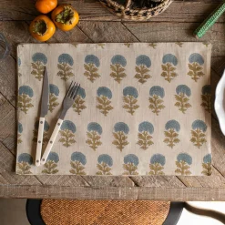 Graham & Green Asta Block Printed Placemat