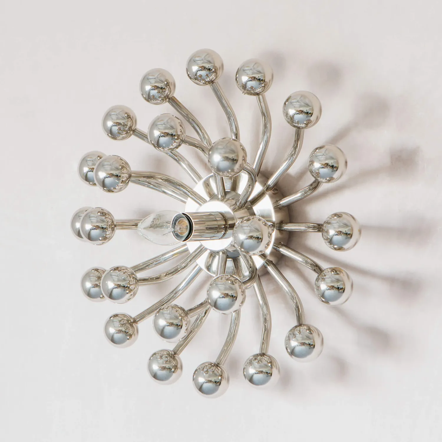 Graham & Green Atticus Chrome Wall Sconce