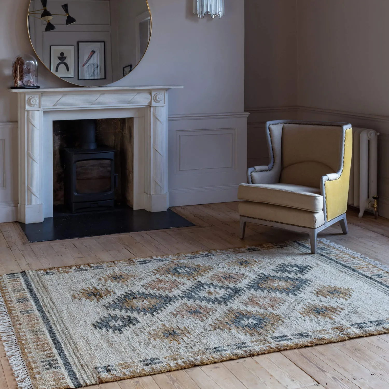 Graham & Green Aurel Kilim Rug 120 x 180cm