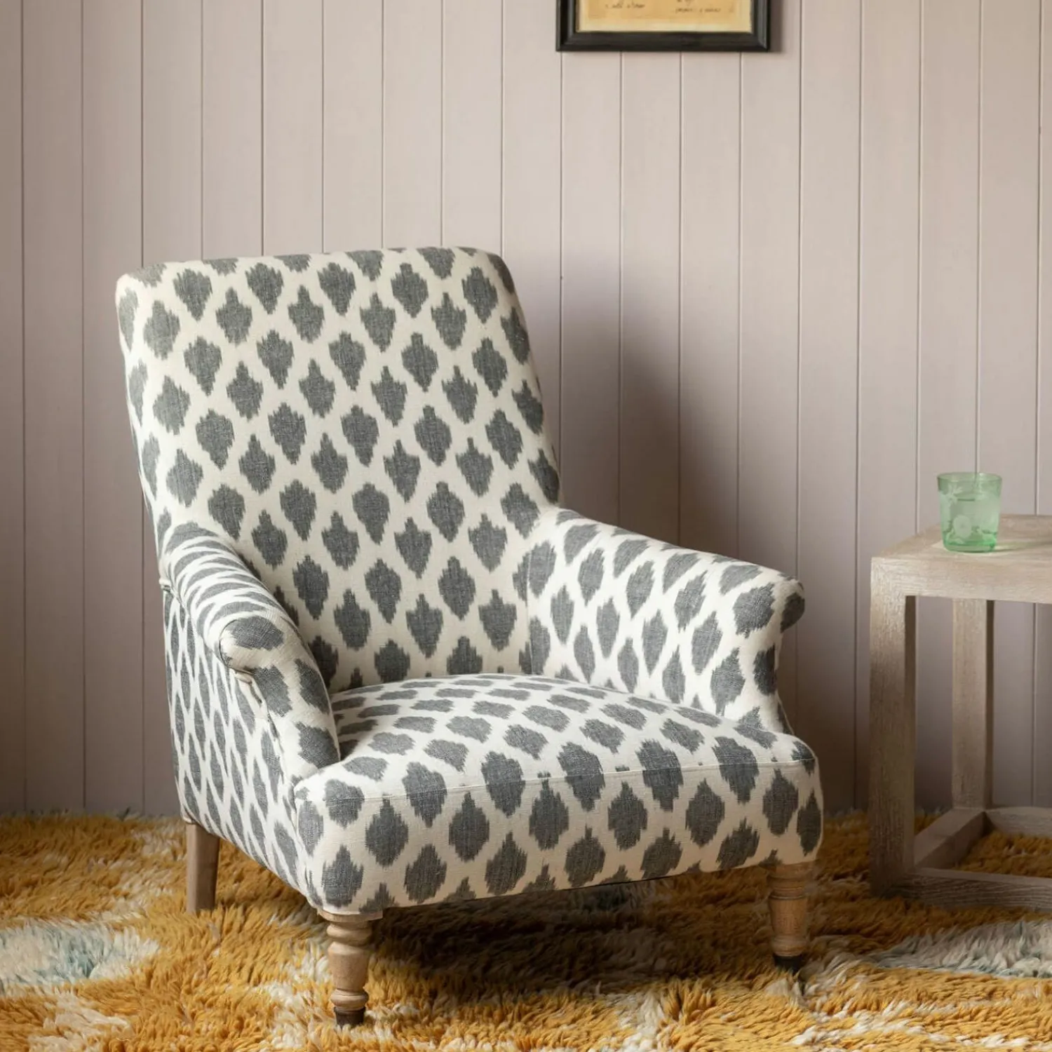 Graham & Green Avree Ikat Armchair