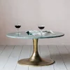 Graham & Green Ayla Green Marble Coffee Table