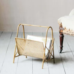 Graham & Green Bamboo Effect Magazine Rack