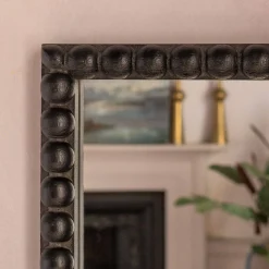 Graham & Green Barnaby Black Square Wall Mirror