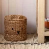 Graham & Green Bear Woven Seagrass Basket with Lid