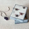 Graham & Green Bee Print Bone Box