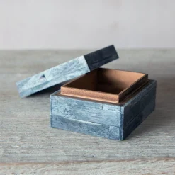 Graham & Green Bee Print Bone Box