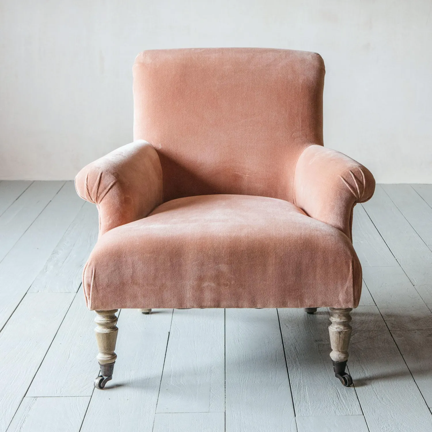 Graham & Green Bella Rose Velvet Armchair
