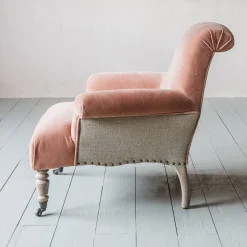 Graham & Green Bella Rose Velvet Armchair