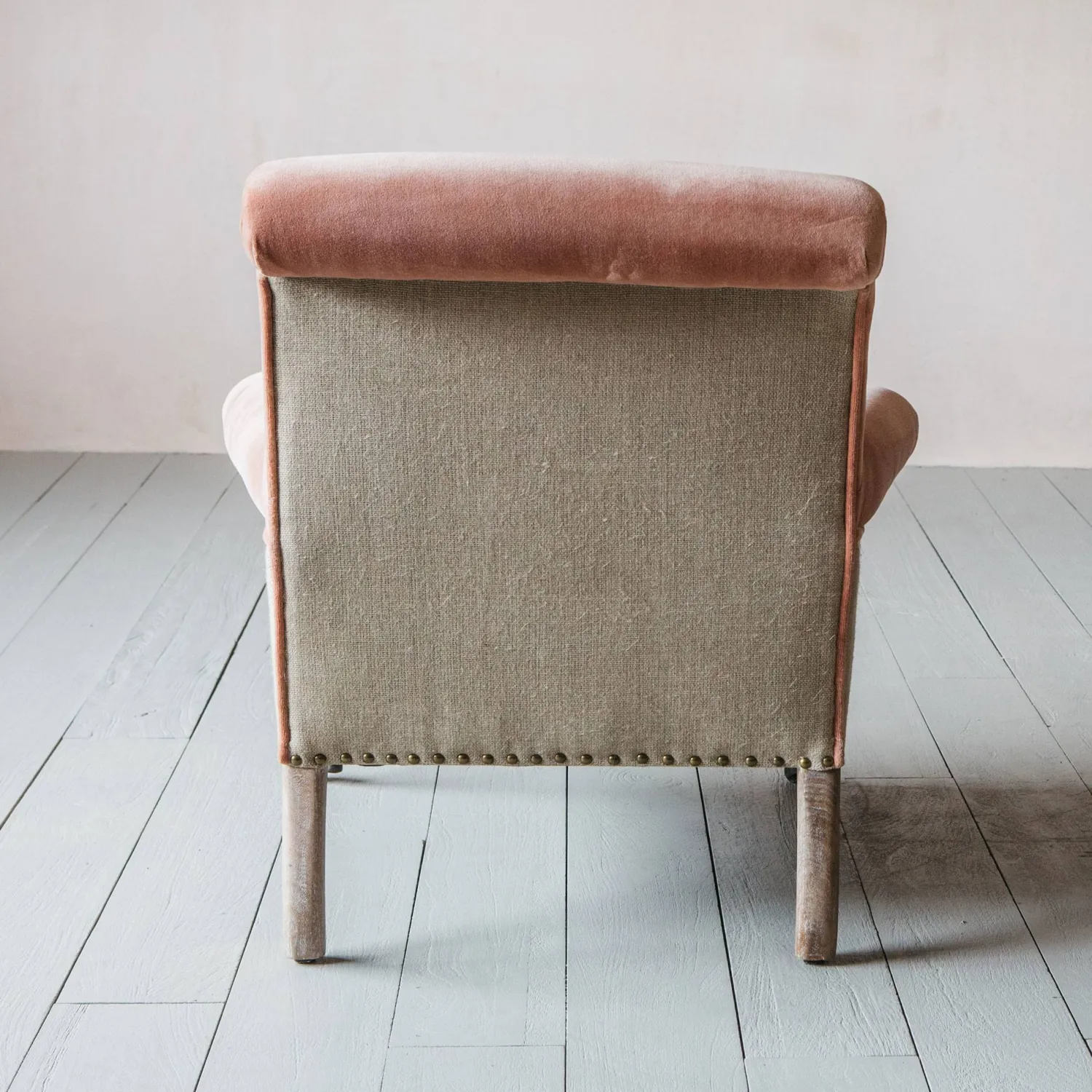 Graham & Green Bella Rose Velvet Armchair