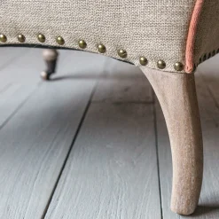 Graham & Green Bella Rose Velvet Armchair