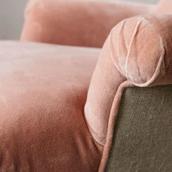 Graham & Green Bella Rose Velvet Armchair